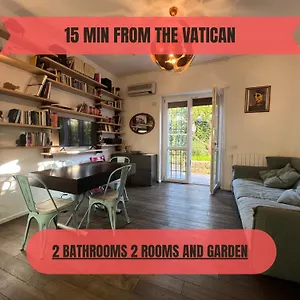 Appartamento 15 Min From The Vatican Wi-fi And Garden, Roma